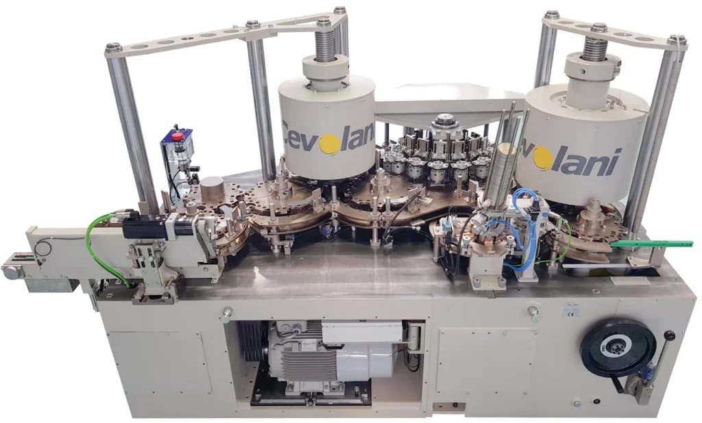 Cevolani combican food can making machine, official Cevolani photo
