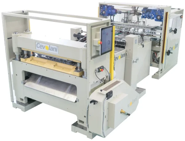 Cevolani scroll shear cg 422 can making machine, official Cevolani photo